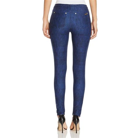 michael kors leggings dillards|Michael Kors denim leggings.